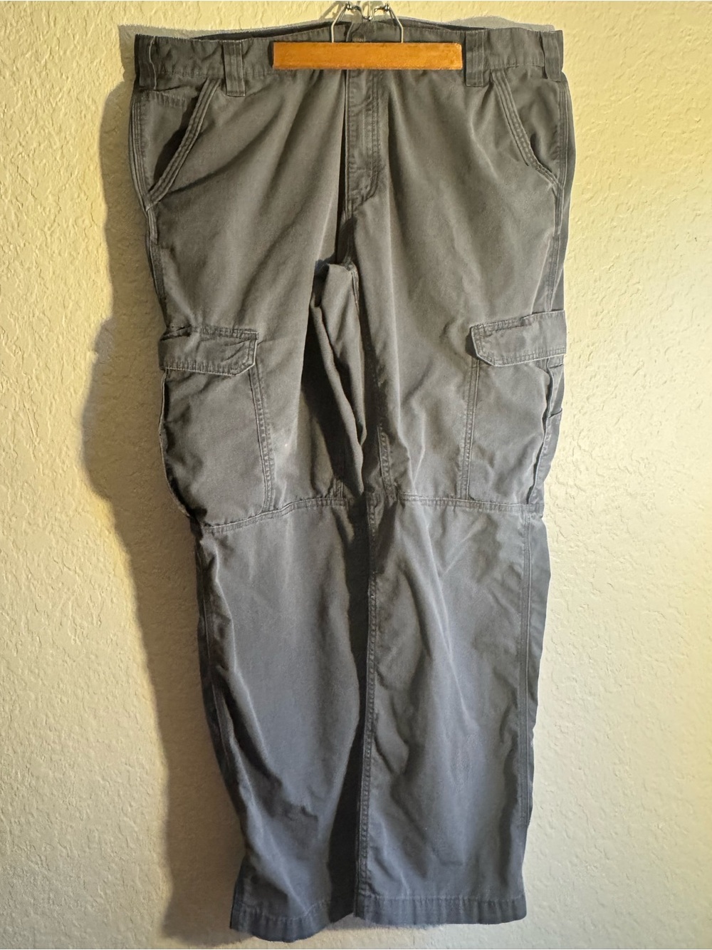 Men's Cargo Pants in Gray - Classic Utility Style